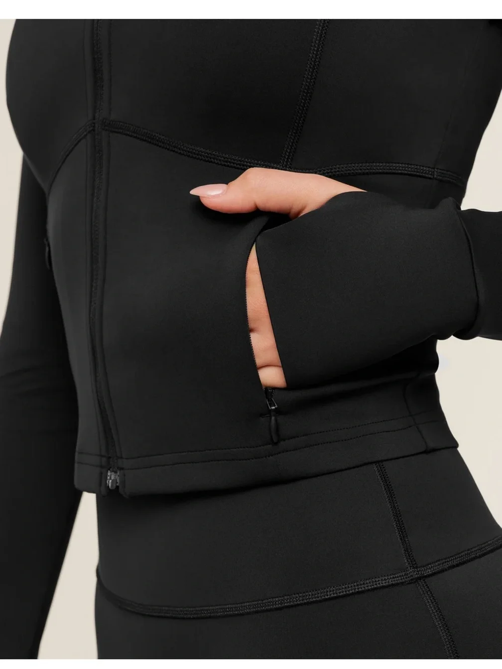 Gymshark flow zip